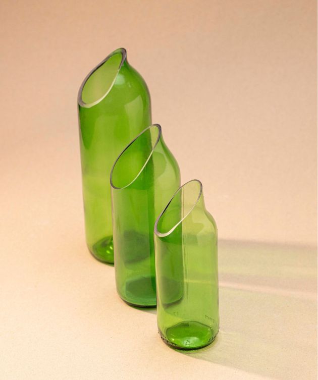 Carafe Chunky Green Trio